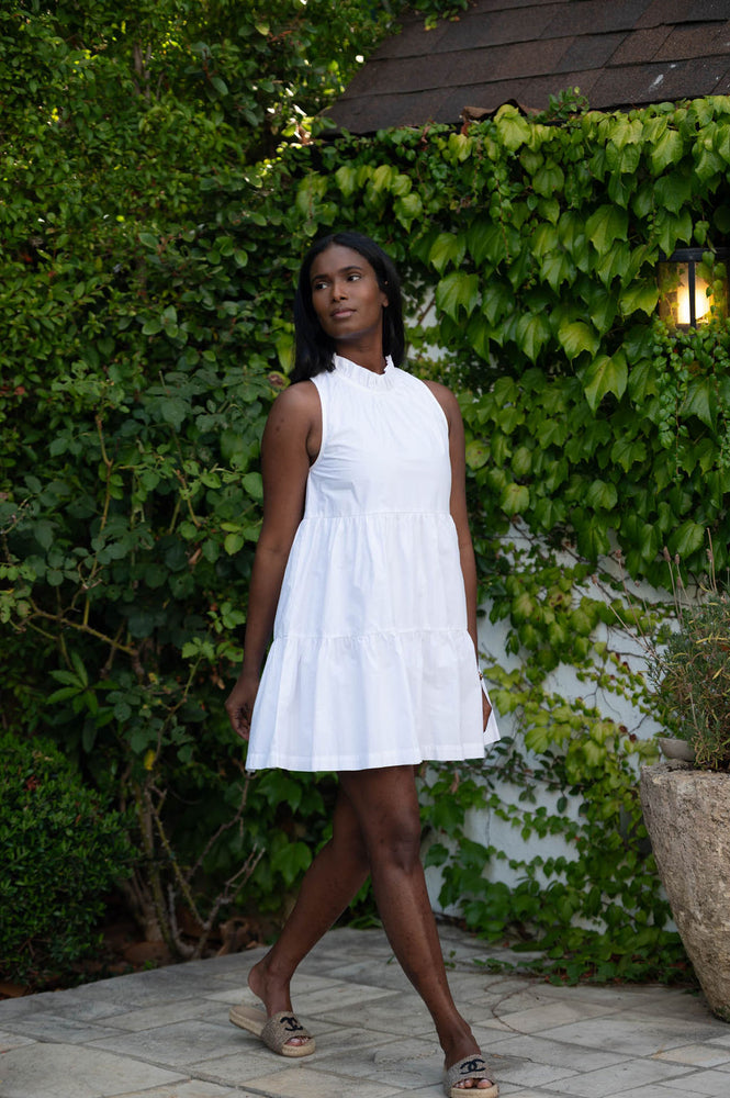 Sara mini dress in white Sara mini dress in white
