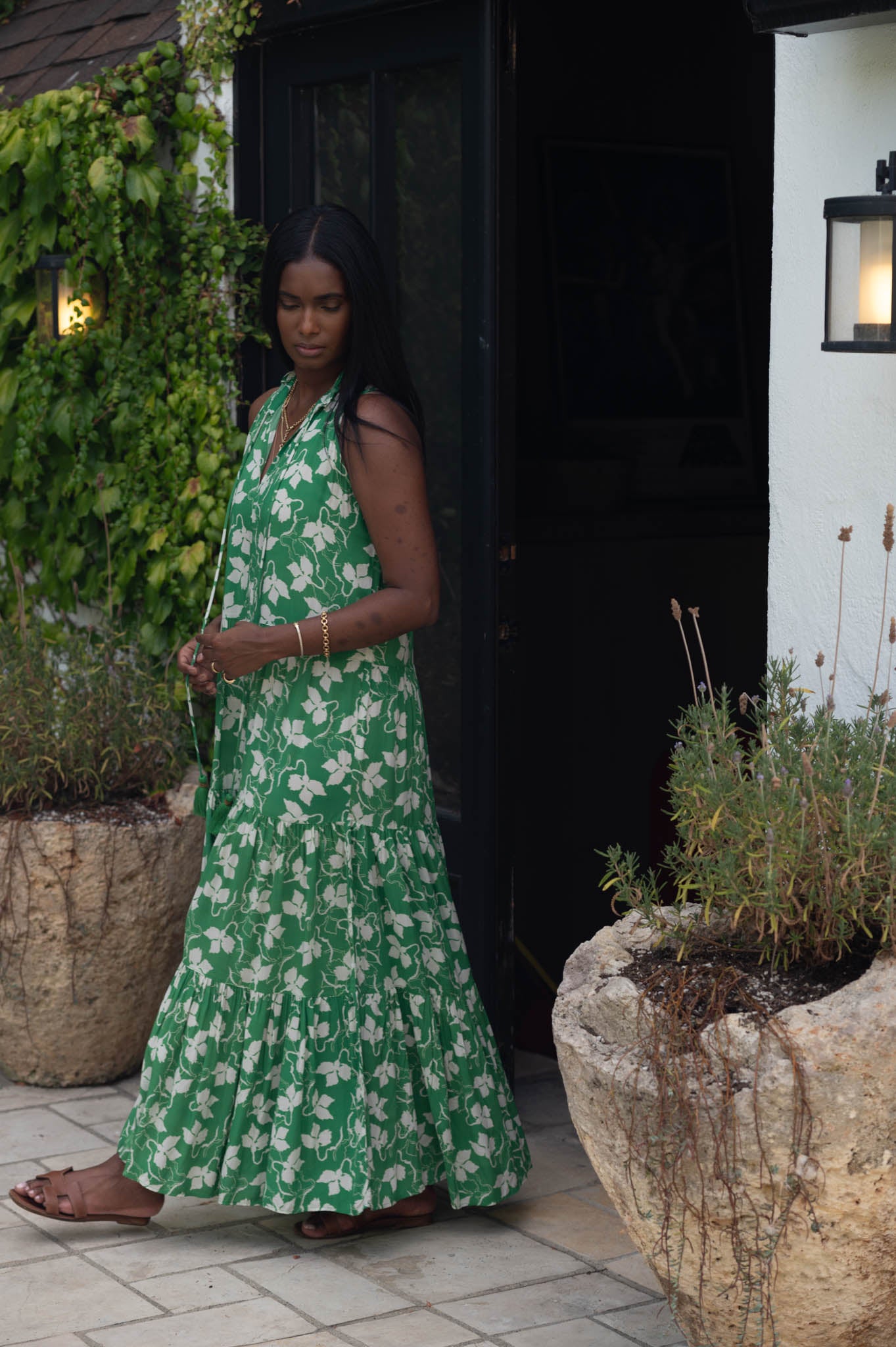 Sienna Maxi sleeveless - emerald green roma Sienna Maxi sleeveless - emerald green roma
