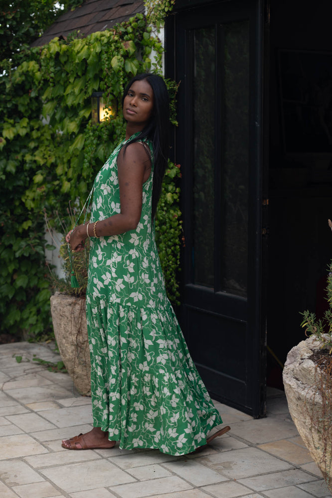 Sienna Maxi sleeveless - emerald green roma Sienna Maxi sleeveless - emerald green roma