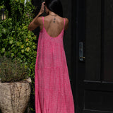 Ro tank dress in Summer forest print