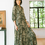 SIENNA MAXI IN THE DARK FOREST PRINT