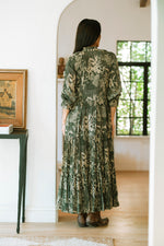 SIENNA MAXI IN THE DARK FOREST PRINT