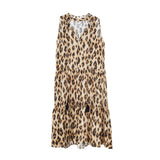 Sienna midi dress- leopard