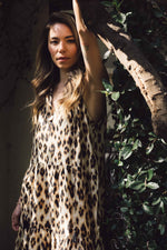 Sienna midi dress- leopard