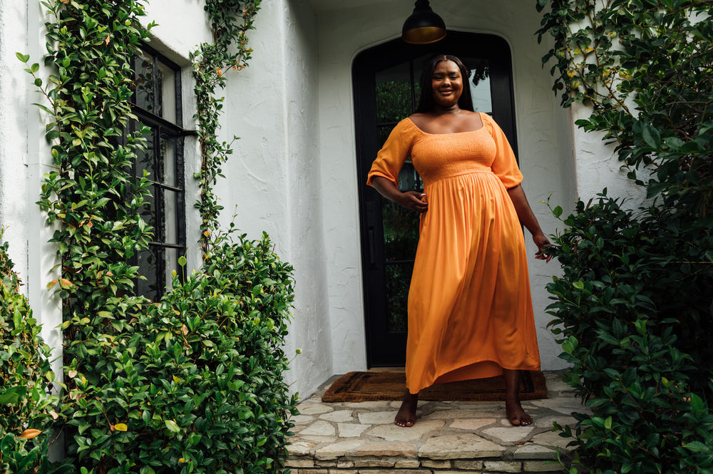Roma Lucy Dress in Orange - Orange - M Roma Lucy Dress in Orange - Orange - M