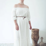 Sofia dress - white
